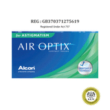 Air Optix Astigmatism (3 PCS) + [FREE 1 pc]