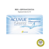 Acuvue Oasys Astigmatism (6 PCS) + [FREE 1 pc]
